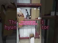 Szczegóły trzy przełącznik Lewy Joystick Ręcznik Valve Controller dla Hyundai-7 Hyundai-9 Excavator