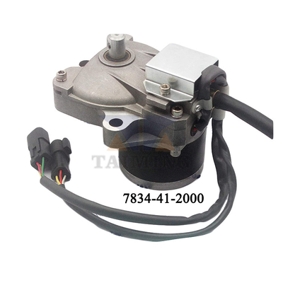 Excavator Parts 7834-41-2000 7834-41-2002 7834-41-2001 Throttle Motor For PC200-7 PC220-7 PC300-7 6D102