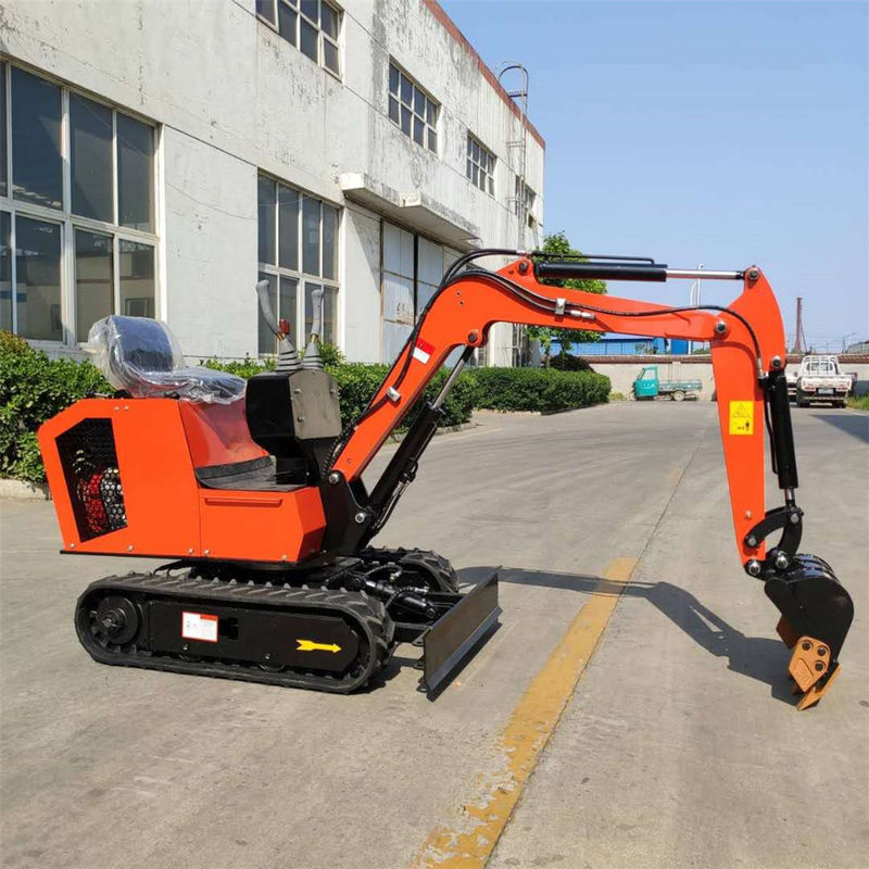 100ah Battery  Mini Crawler Excavator With 8.3KW Motor